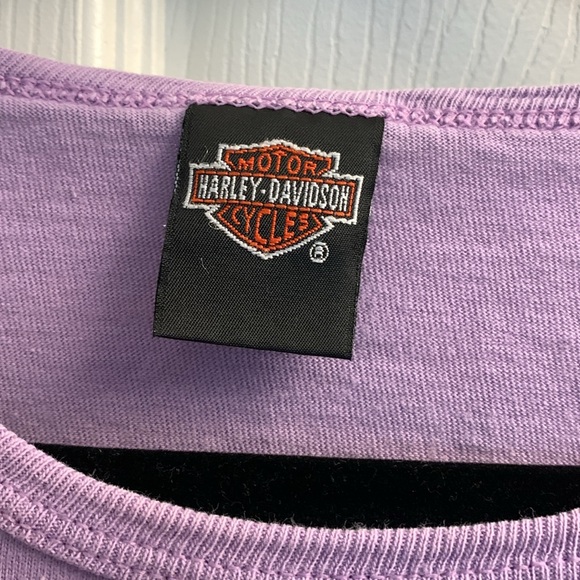 Harley-Davidson Purple Short Sleeve Tee XXL - Picture 3 of 6